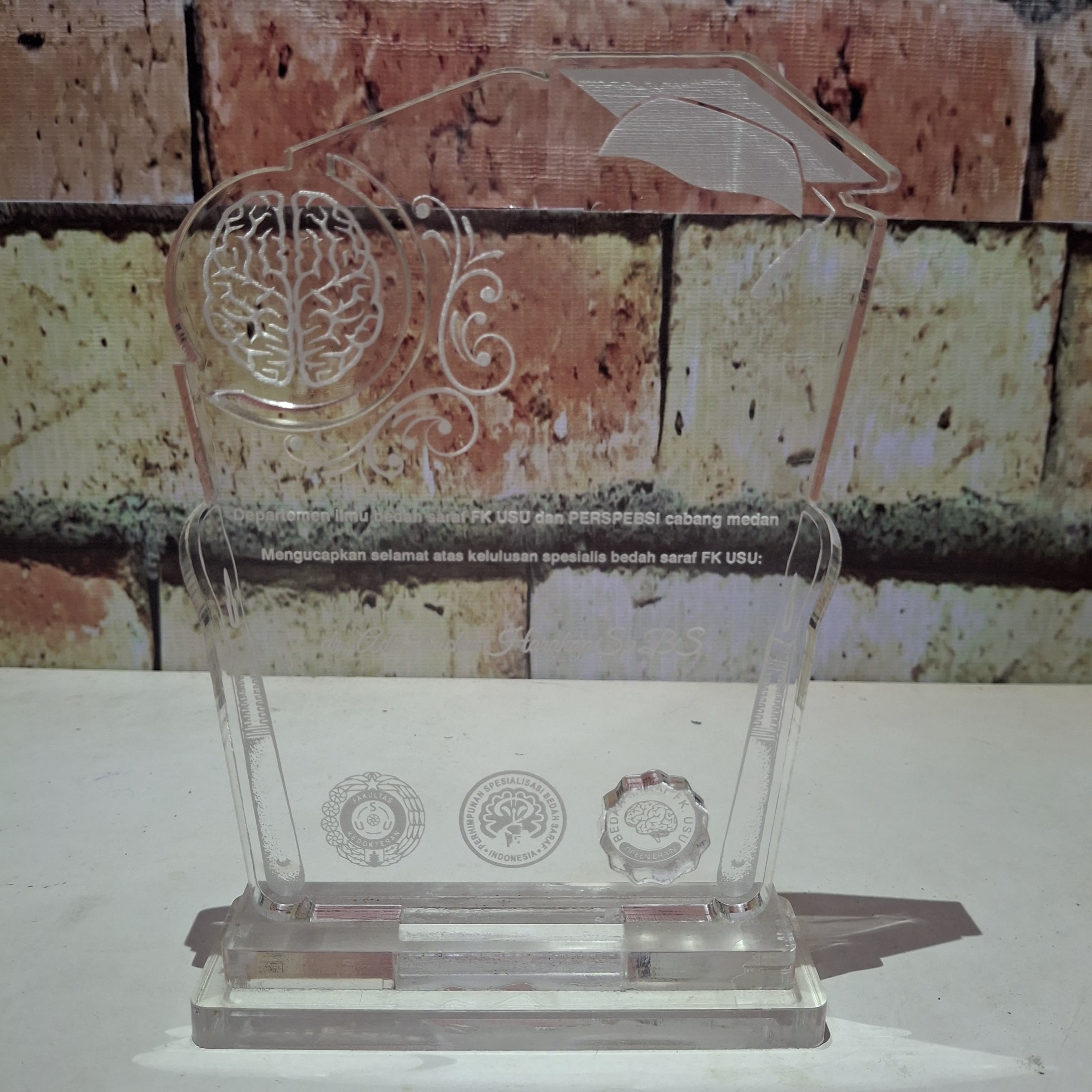 Plaque/Plakat FK USU